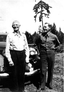 Tom Royal and son Jack Royal 1942