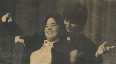 Dan Royal and Regina Fair in Guys & Dolls Fall of 1976