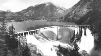 (Diablo Dam 1940s)