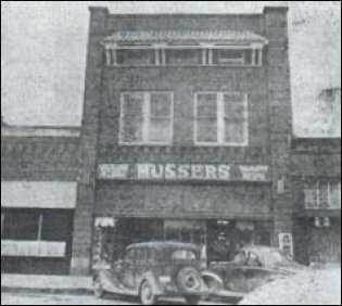 (Knights of Pythias building 1945)