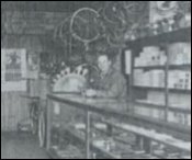 (Interior of Runck shop)
