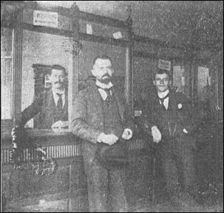 (Interior of bank in new Sedro)