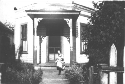 (Mae Osborne at the Gazebo House)