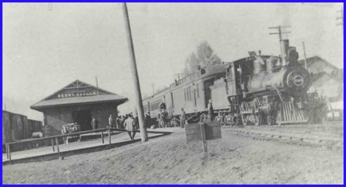 (Northern Pacific depot)