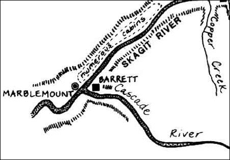(Cascade river map)