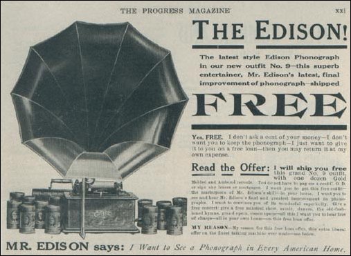 (Edison advertisement)
